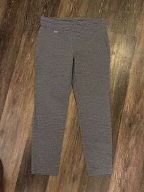 Women's ALFANI Gray Pants, Size 14, Pull On, Skinny Leg, Stretch, Ex Condition!